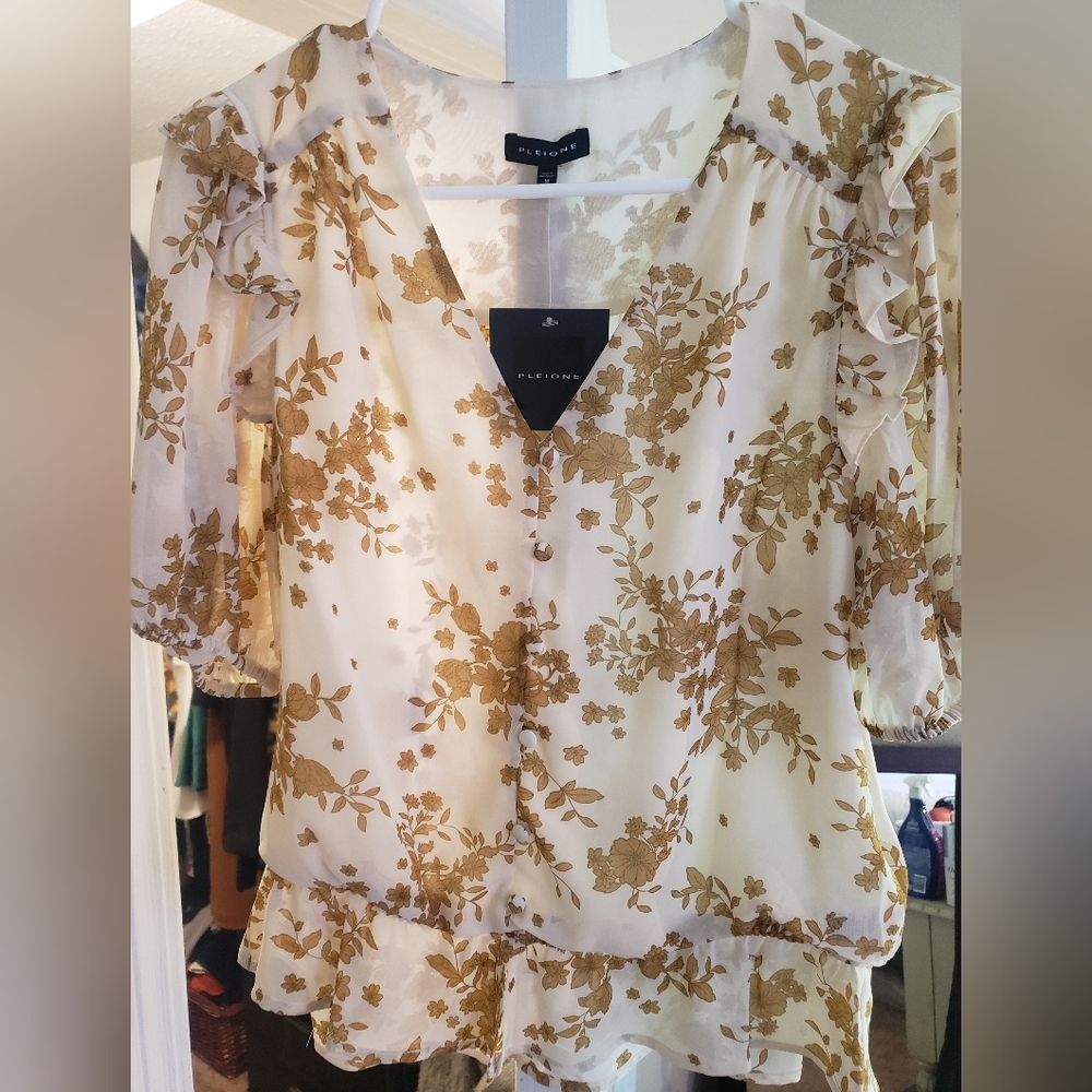 Floral Print Blouse